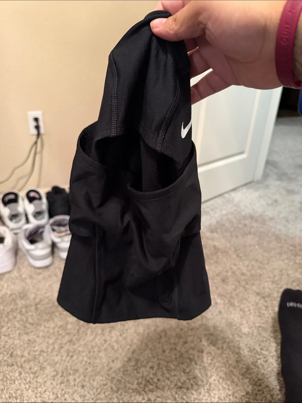 Nike Pro Hyperwarm Hood - Black